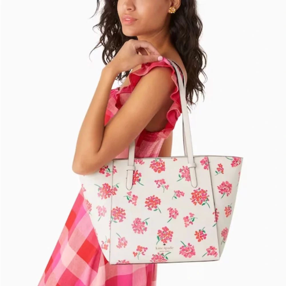 Kate Spade Becca Floral Tote - NWT - Picture 2 of 4